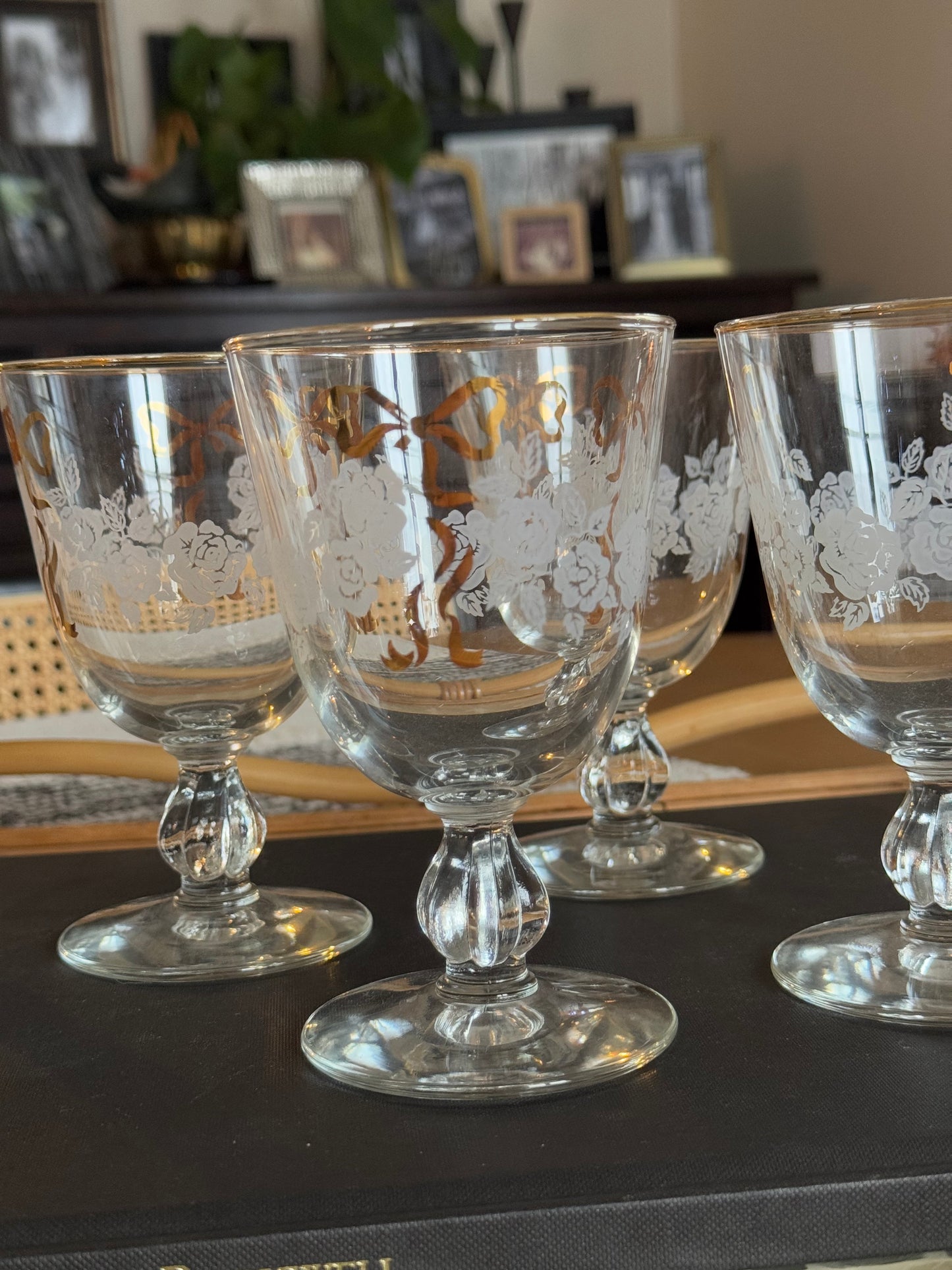 Rose & Bow Glassware
