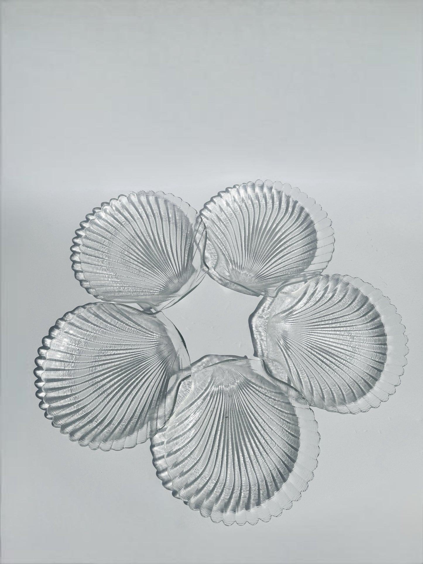 Seashell Salad Plates