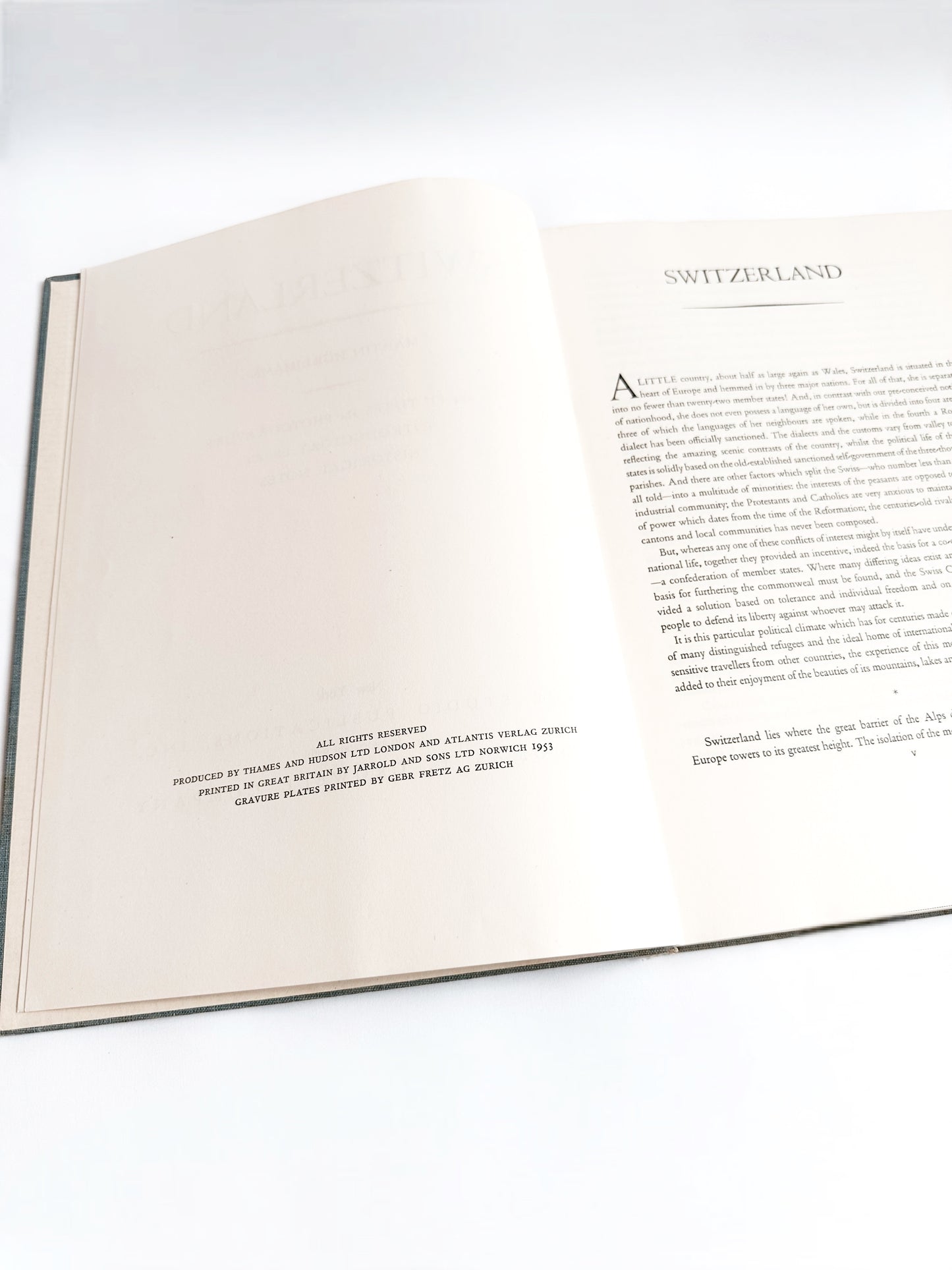 Switzerland Coffee Table Book