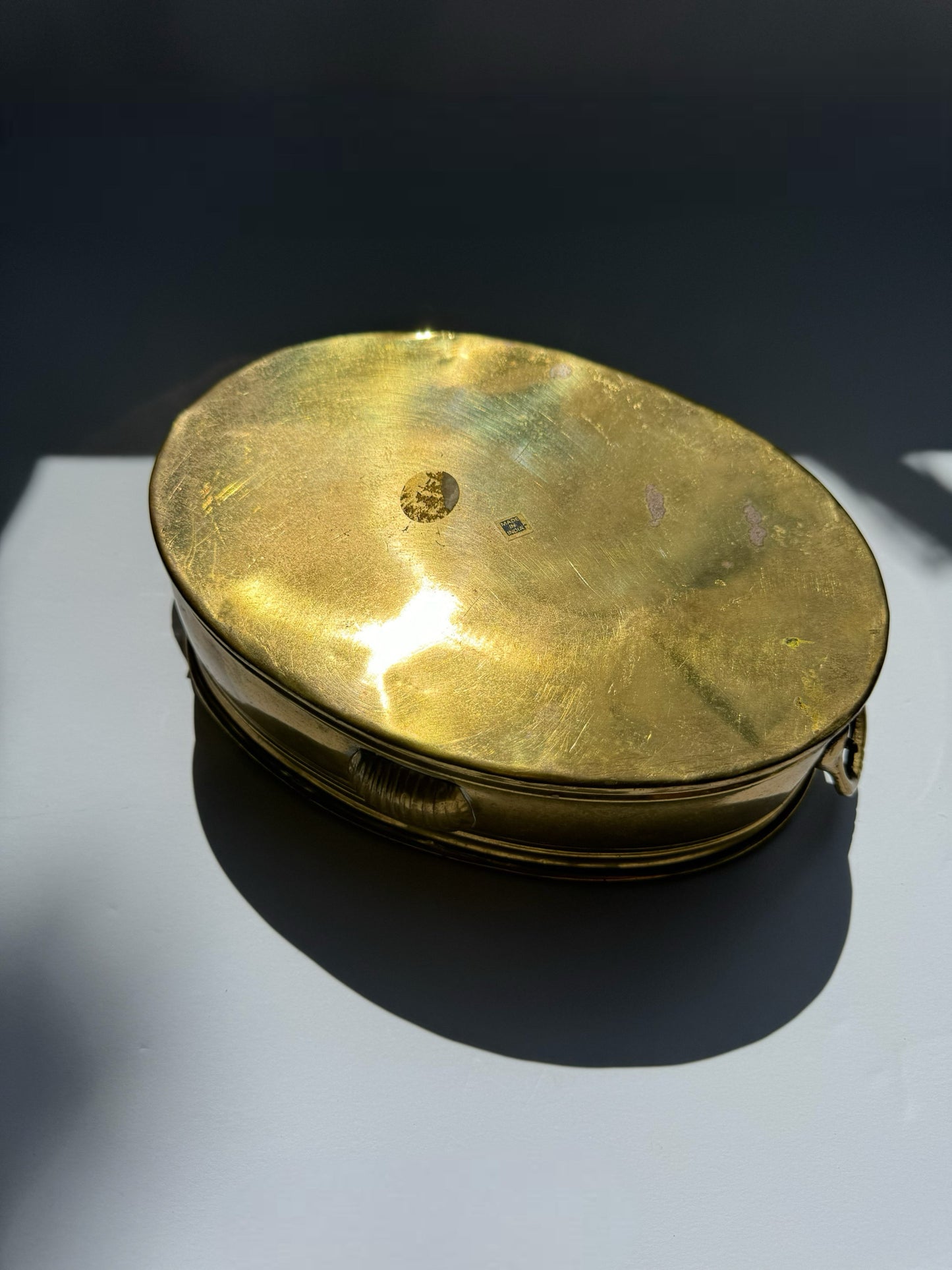 Brass Shell Planter
