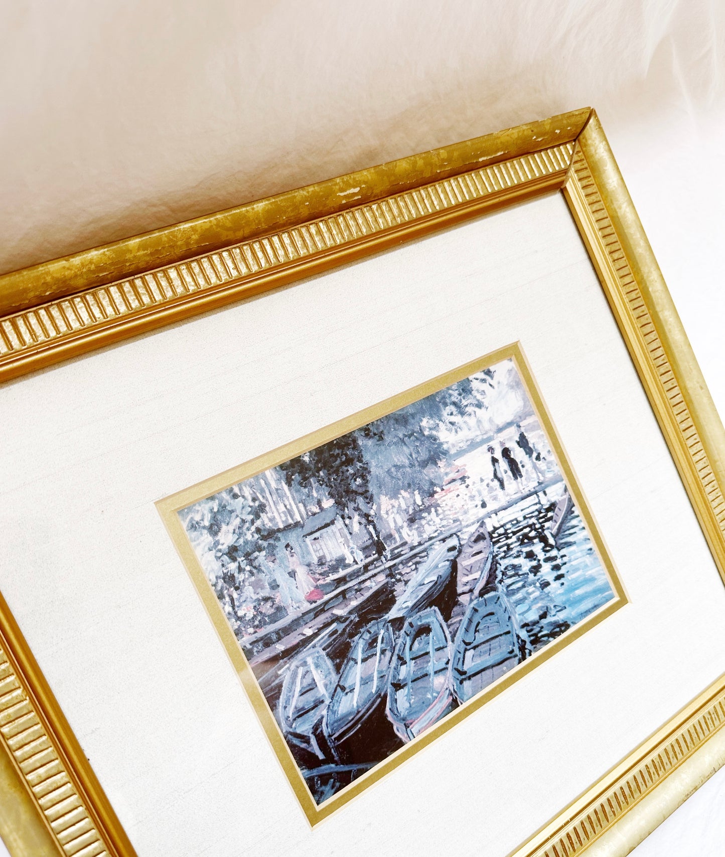 Framed Boat Print
