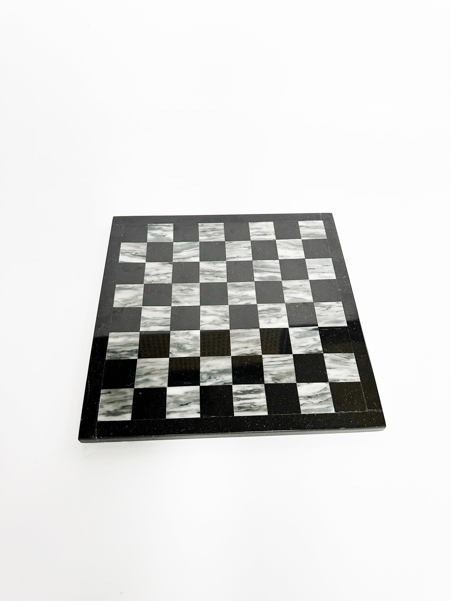 Black & Grey Marble Chess Set