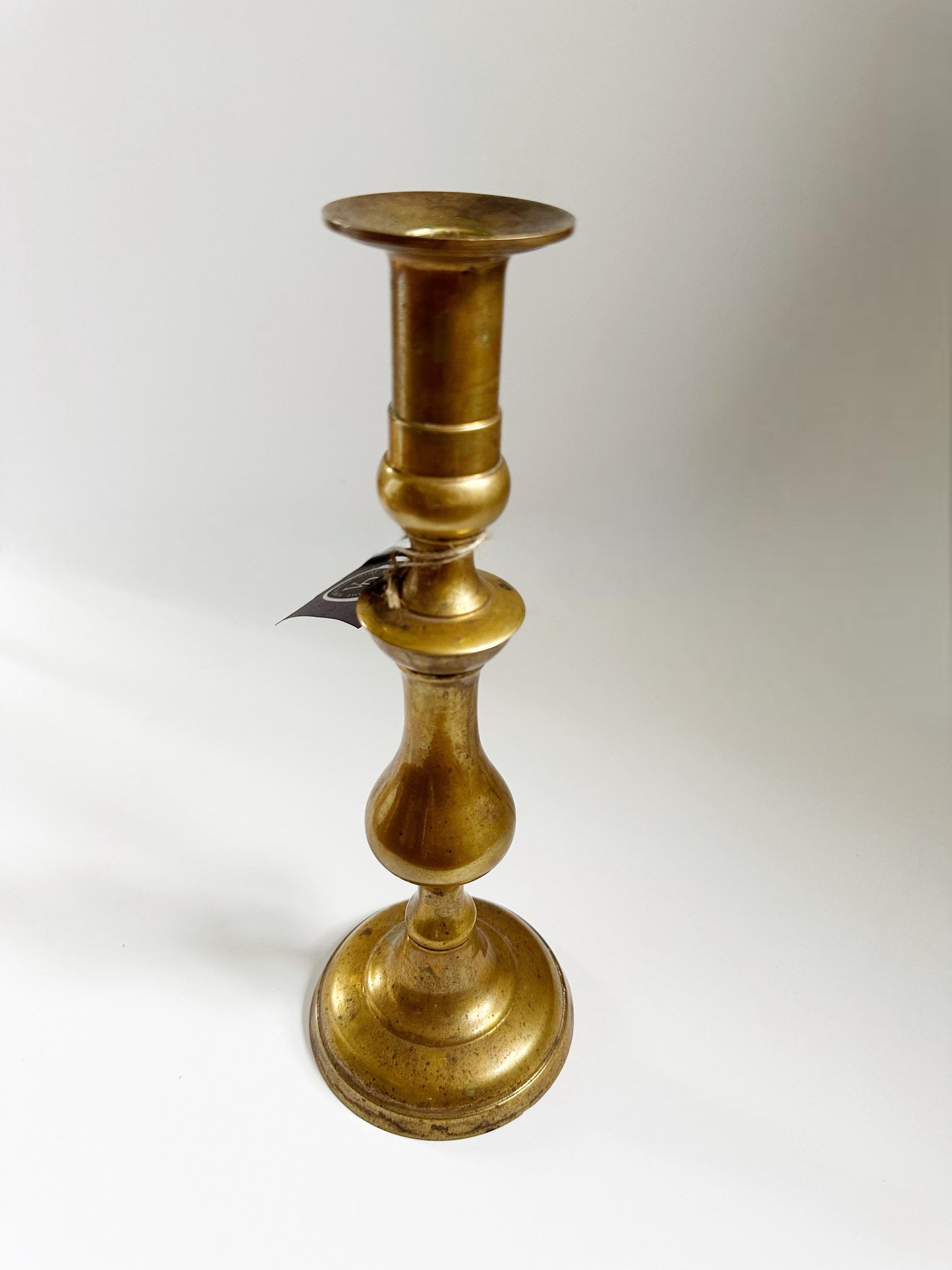Large Brass Candleholder