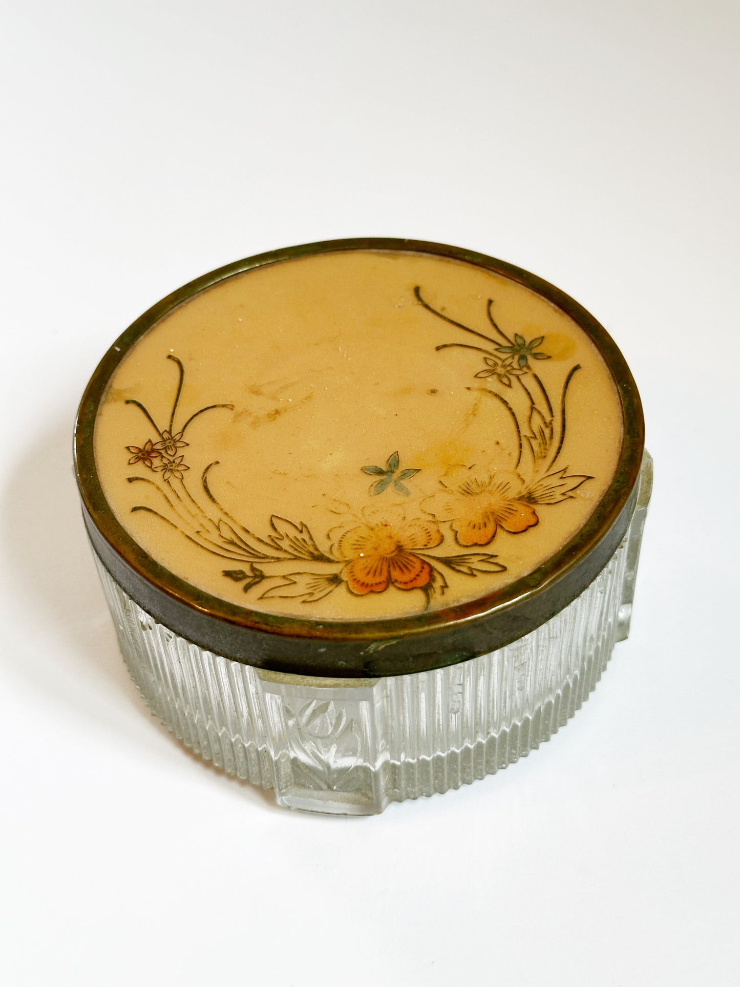 Floral Trinket Dish