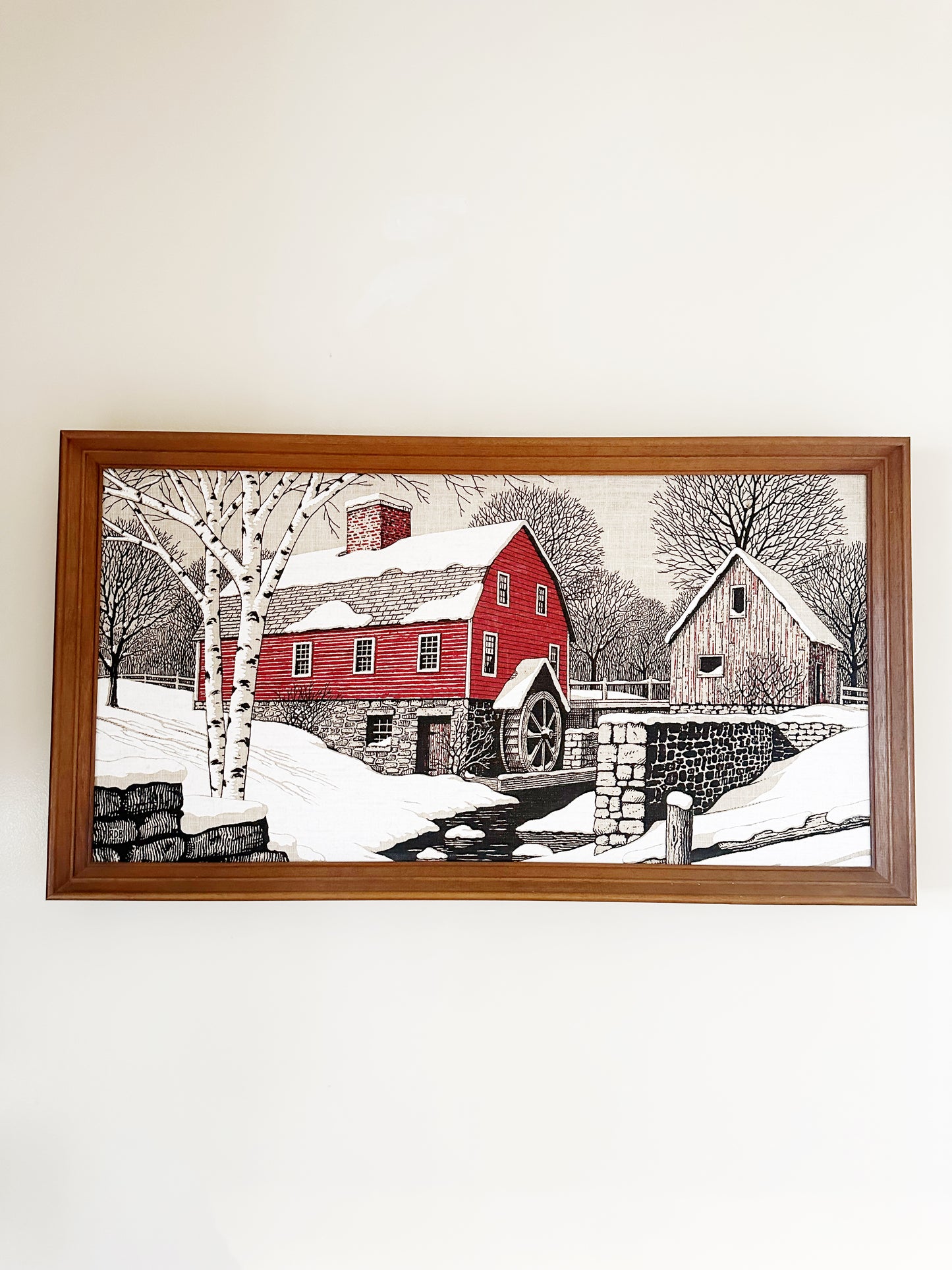 Winter Barn Artwork