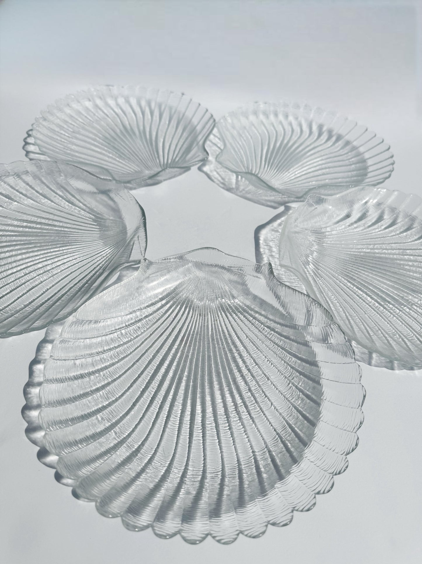 Seashell Salad Plates