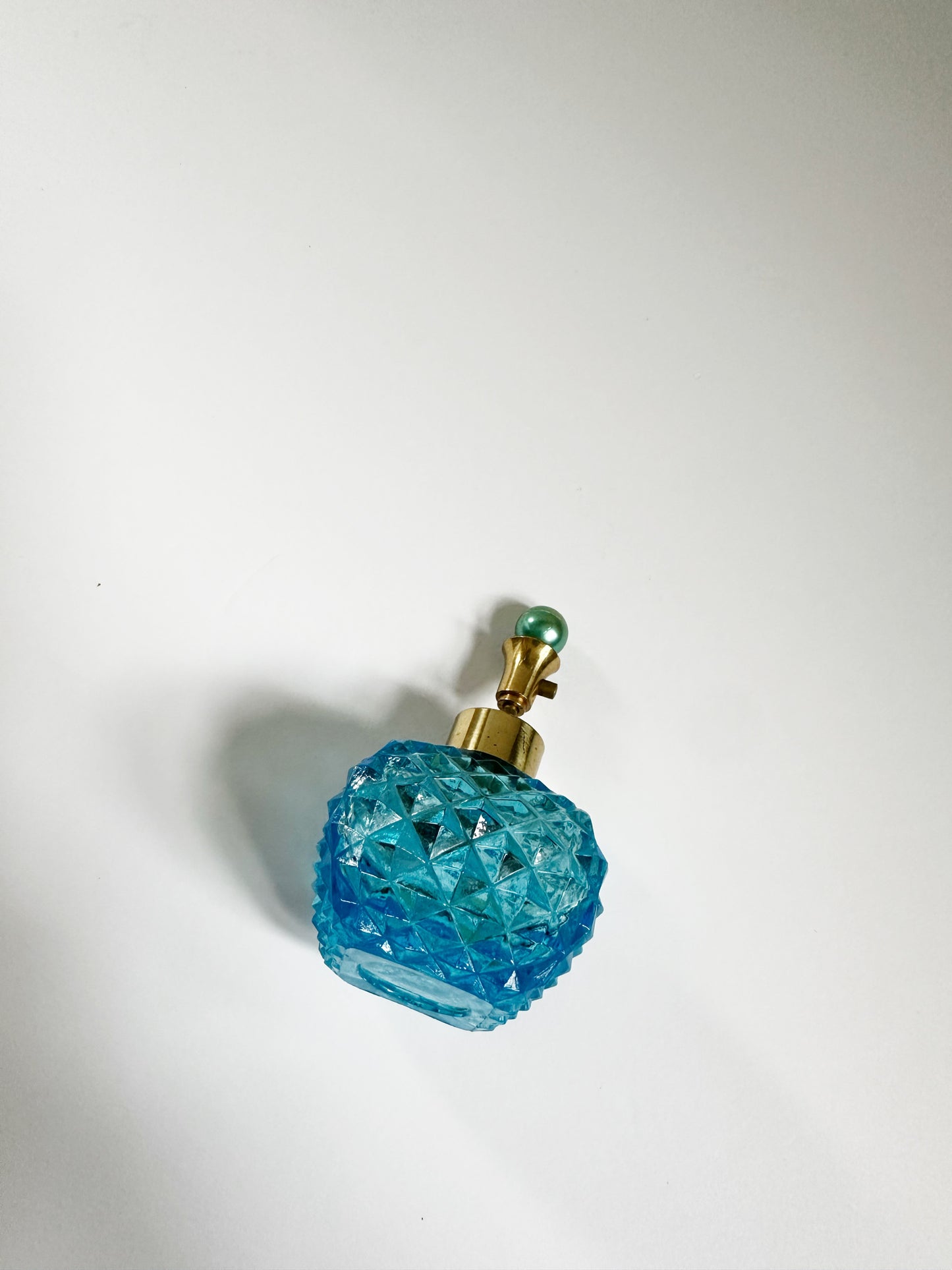 Blue Perfume Bottle