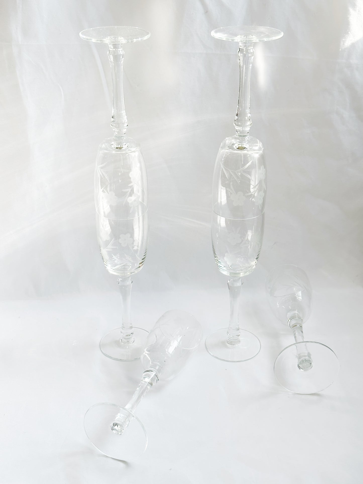 Glass Decanter & Stem Set