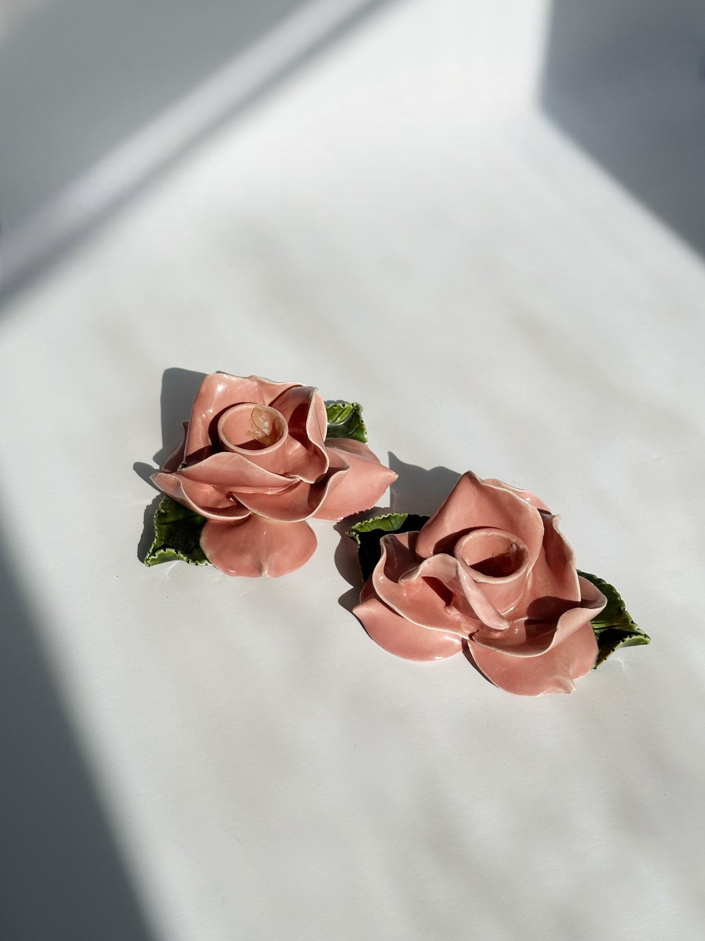 Rose Candle Holders