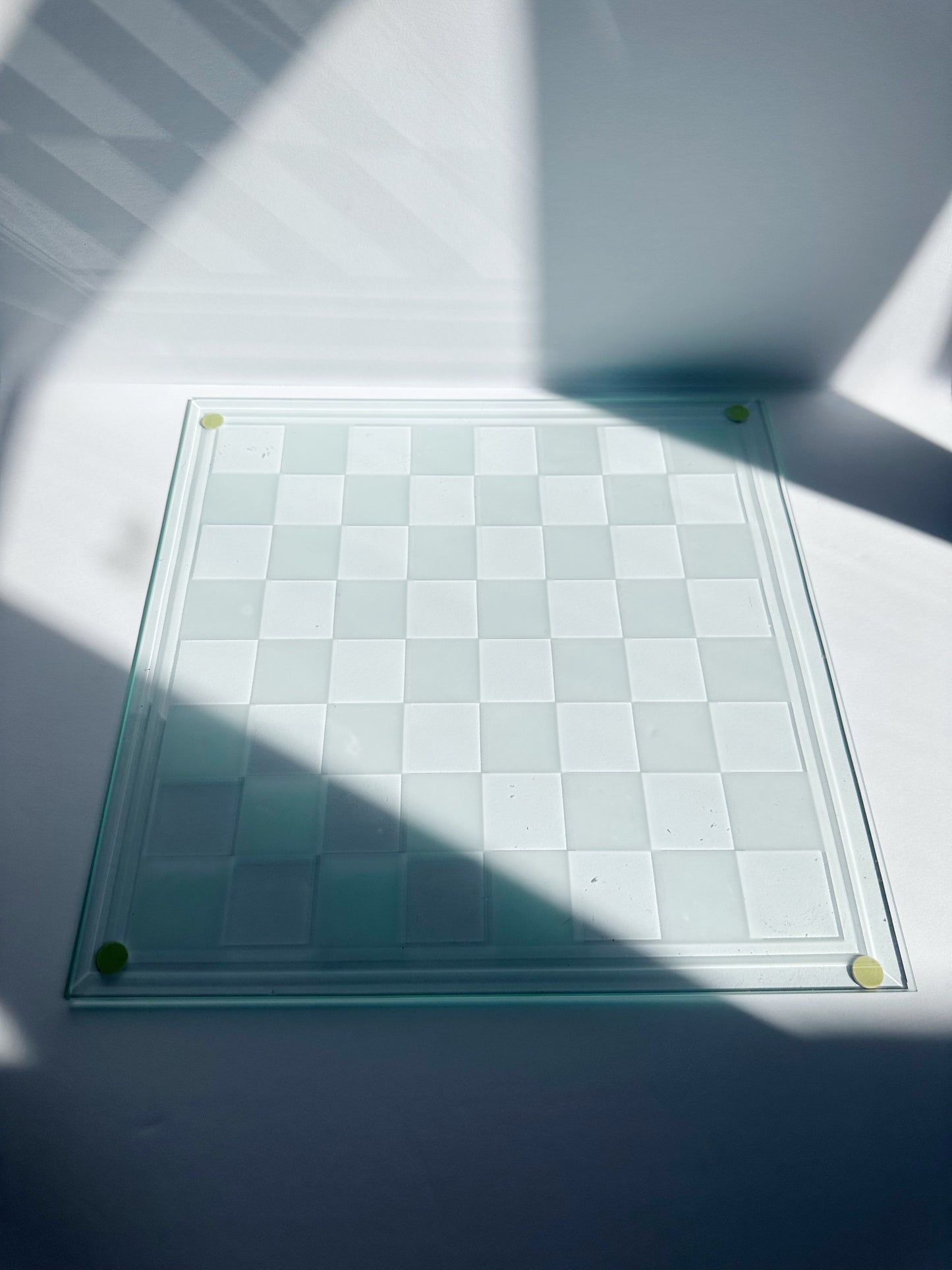 Glass Chess Set