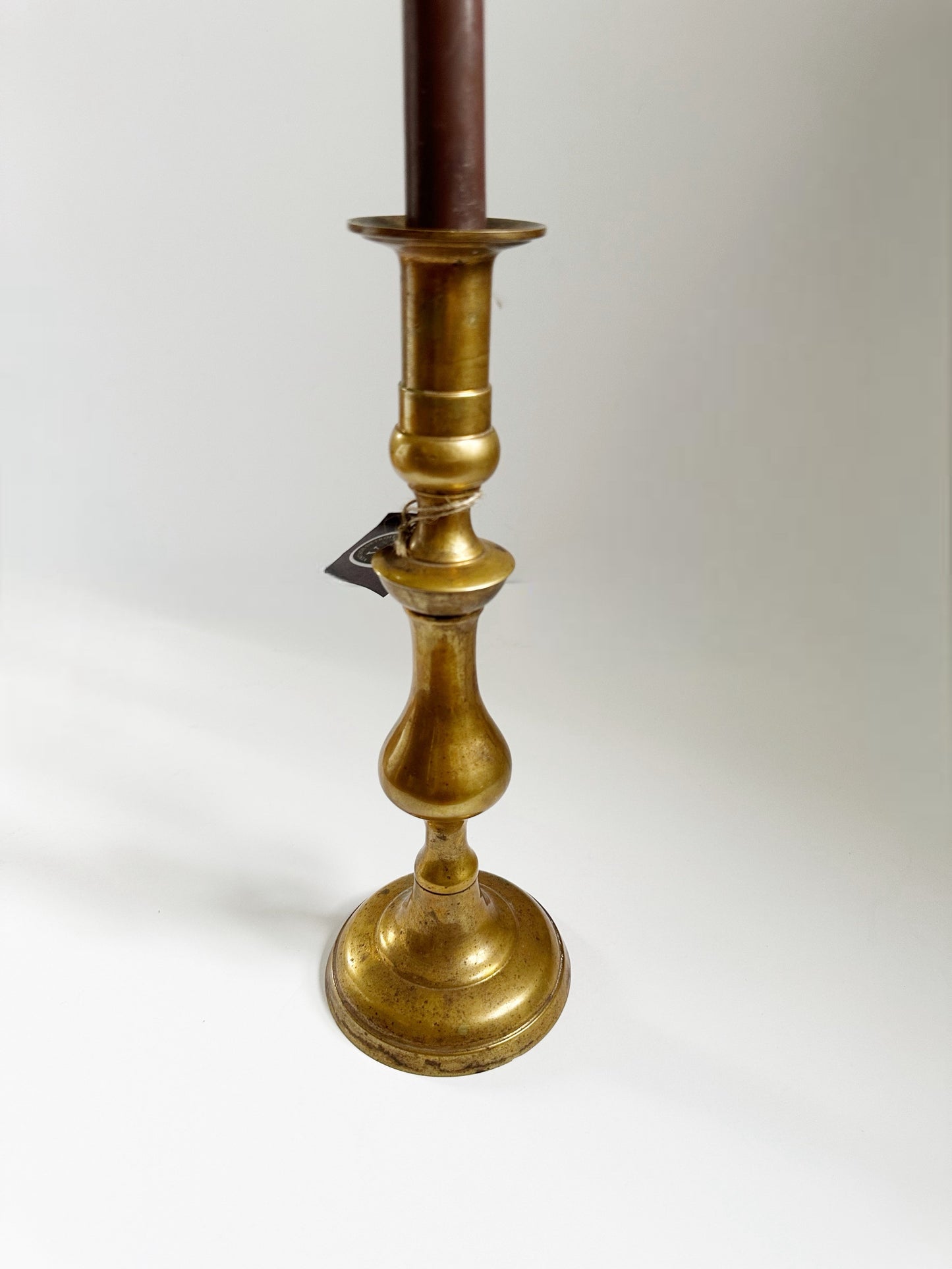 Large Brass Candleholder