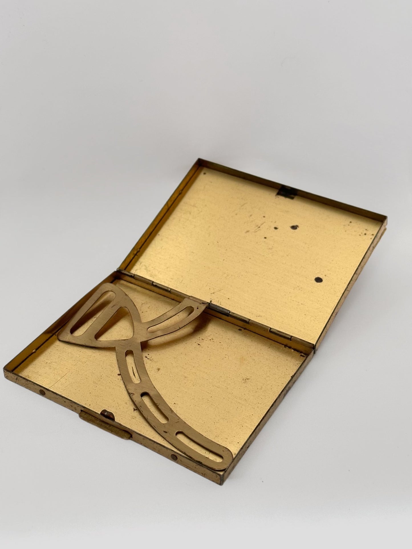 Vintage Rhinestone Cigarette Case