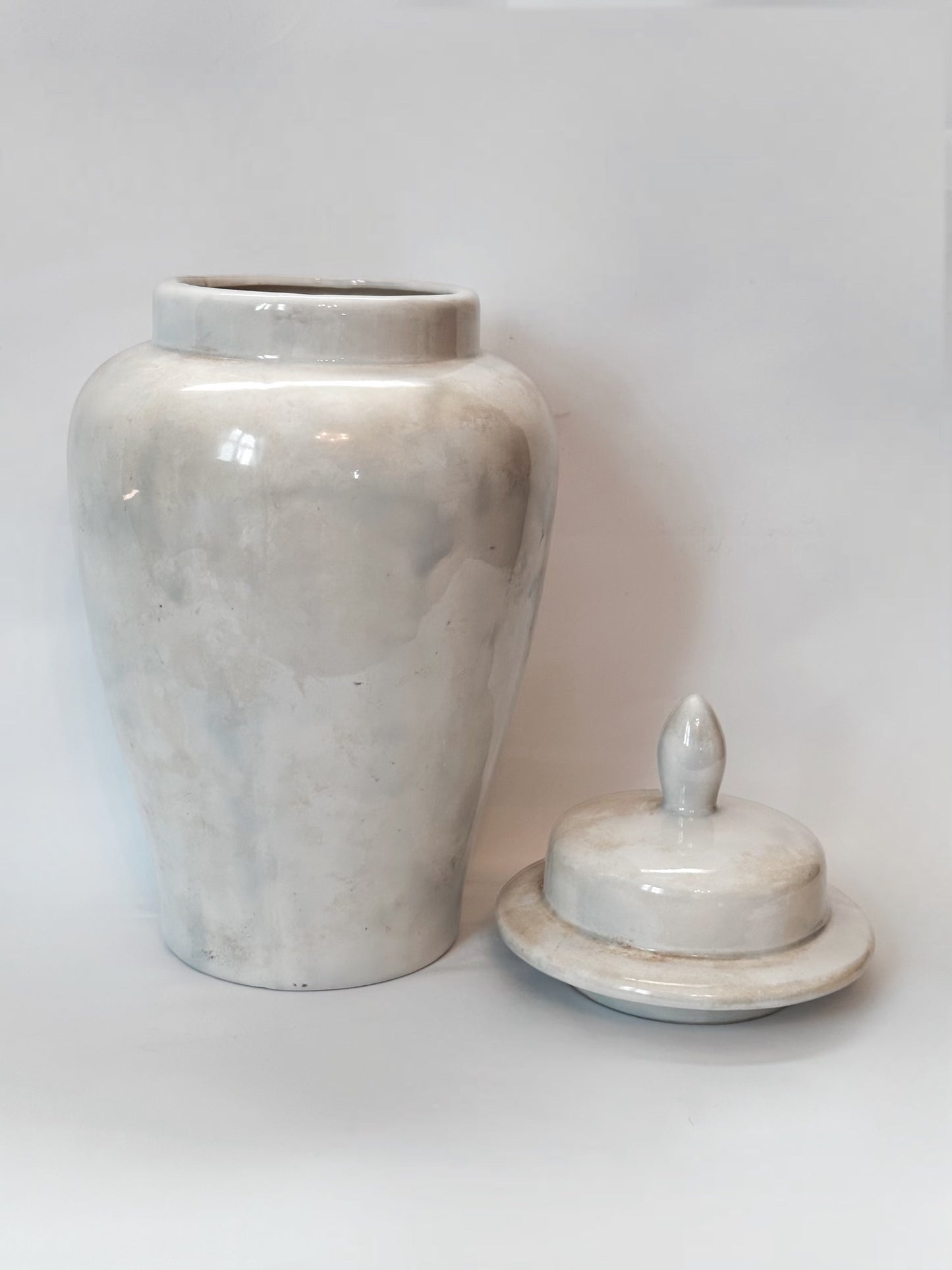 White Handmade Vessel