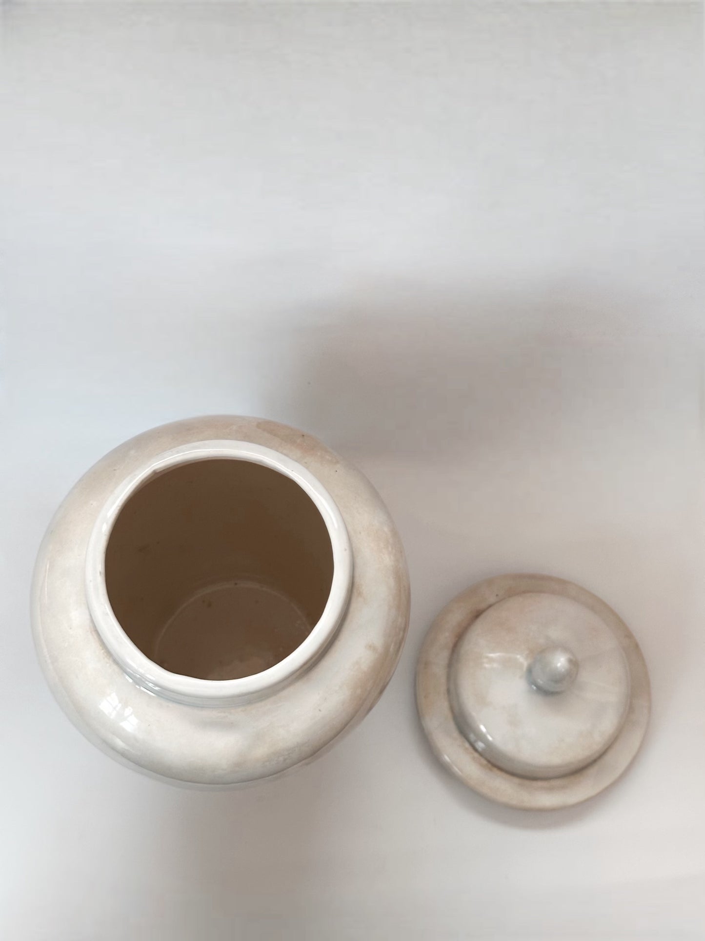 White Handmade Vessel
