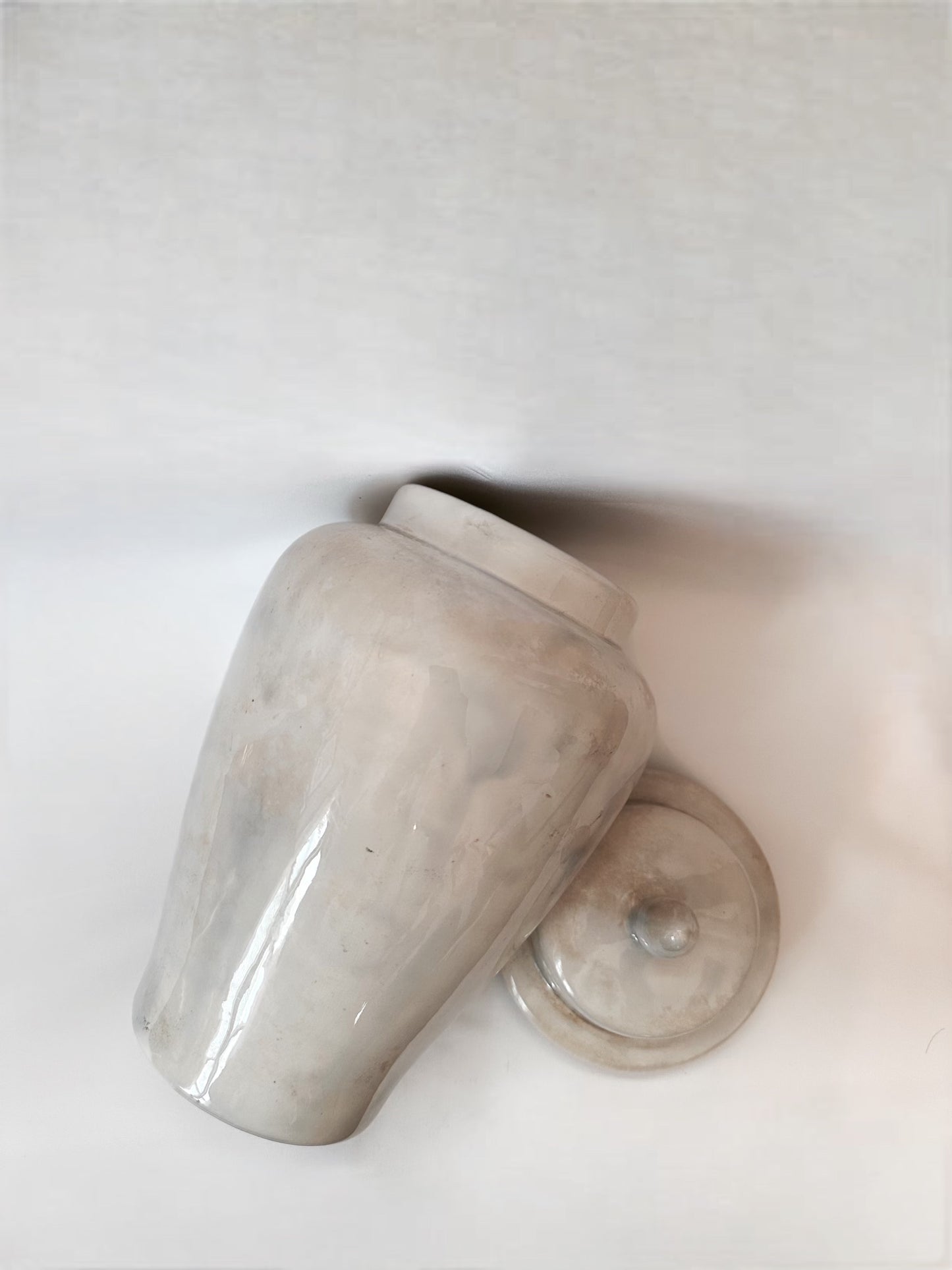 White Handmade Vessel