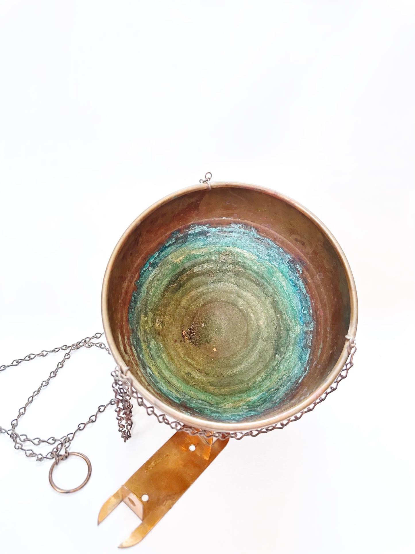 Copper Hanging Planter