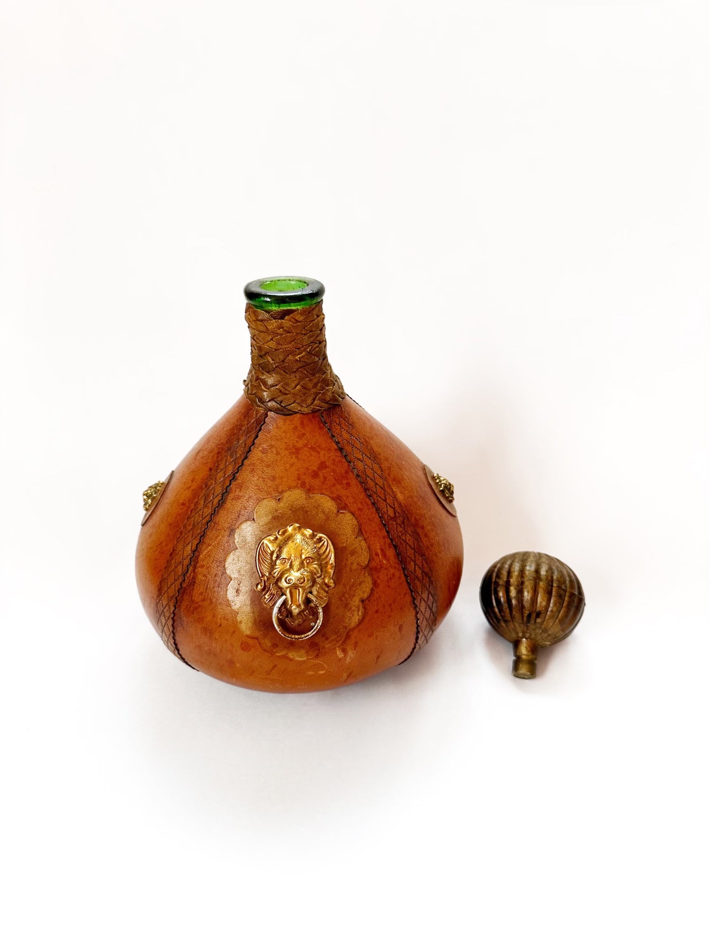 Leather Decanter
