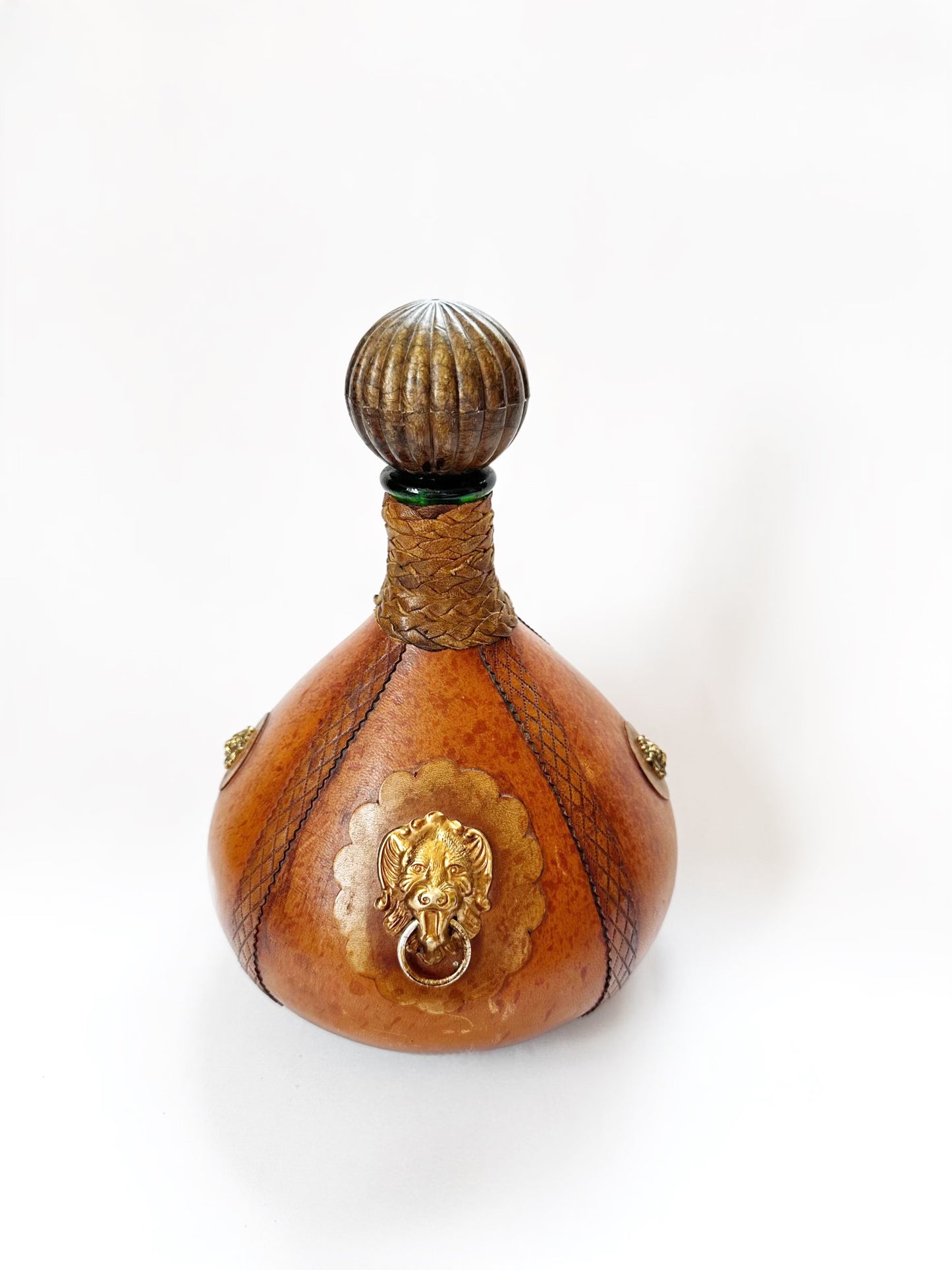 Leather Decanter