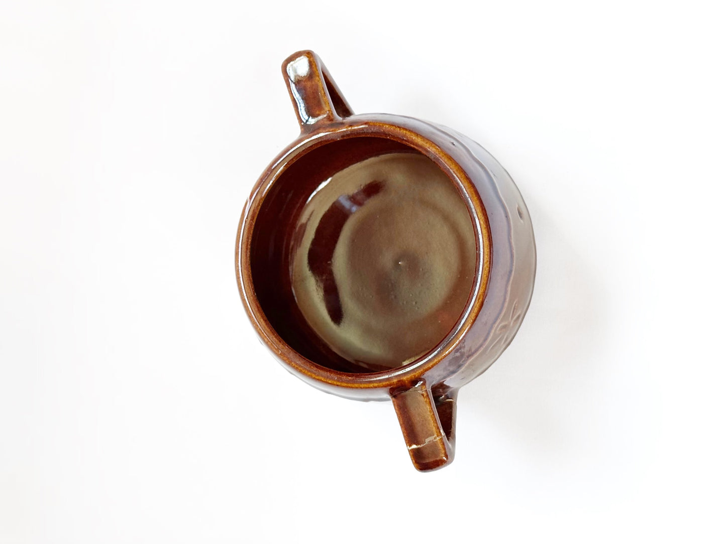 Small Brown Ceramic Bowl