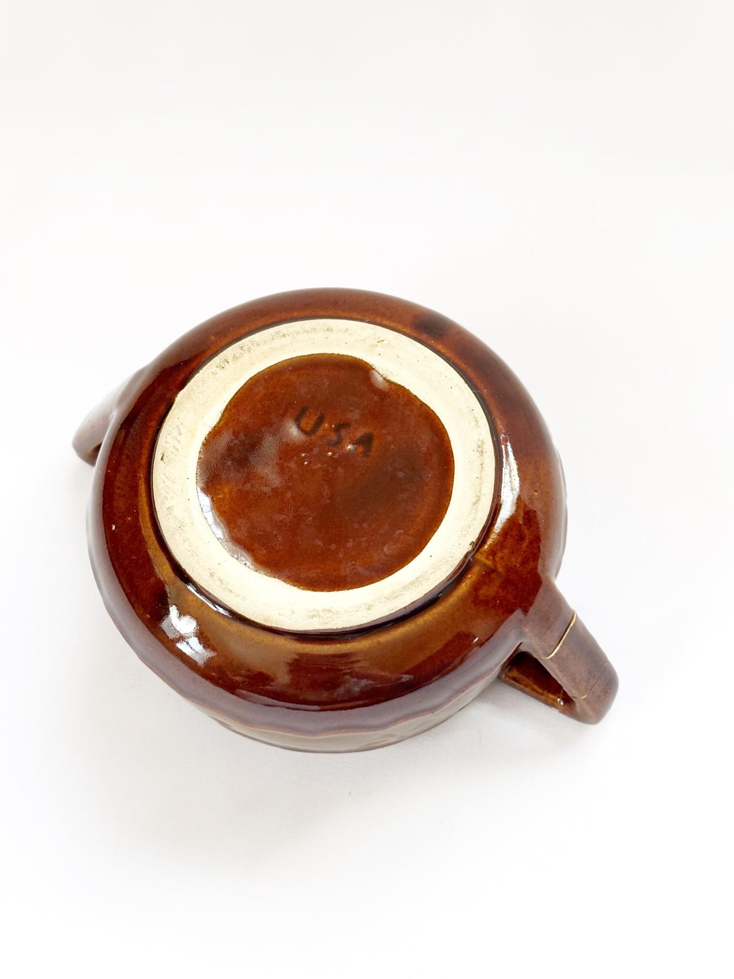 Small Brown Ceramic Bowl