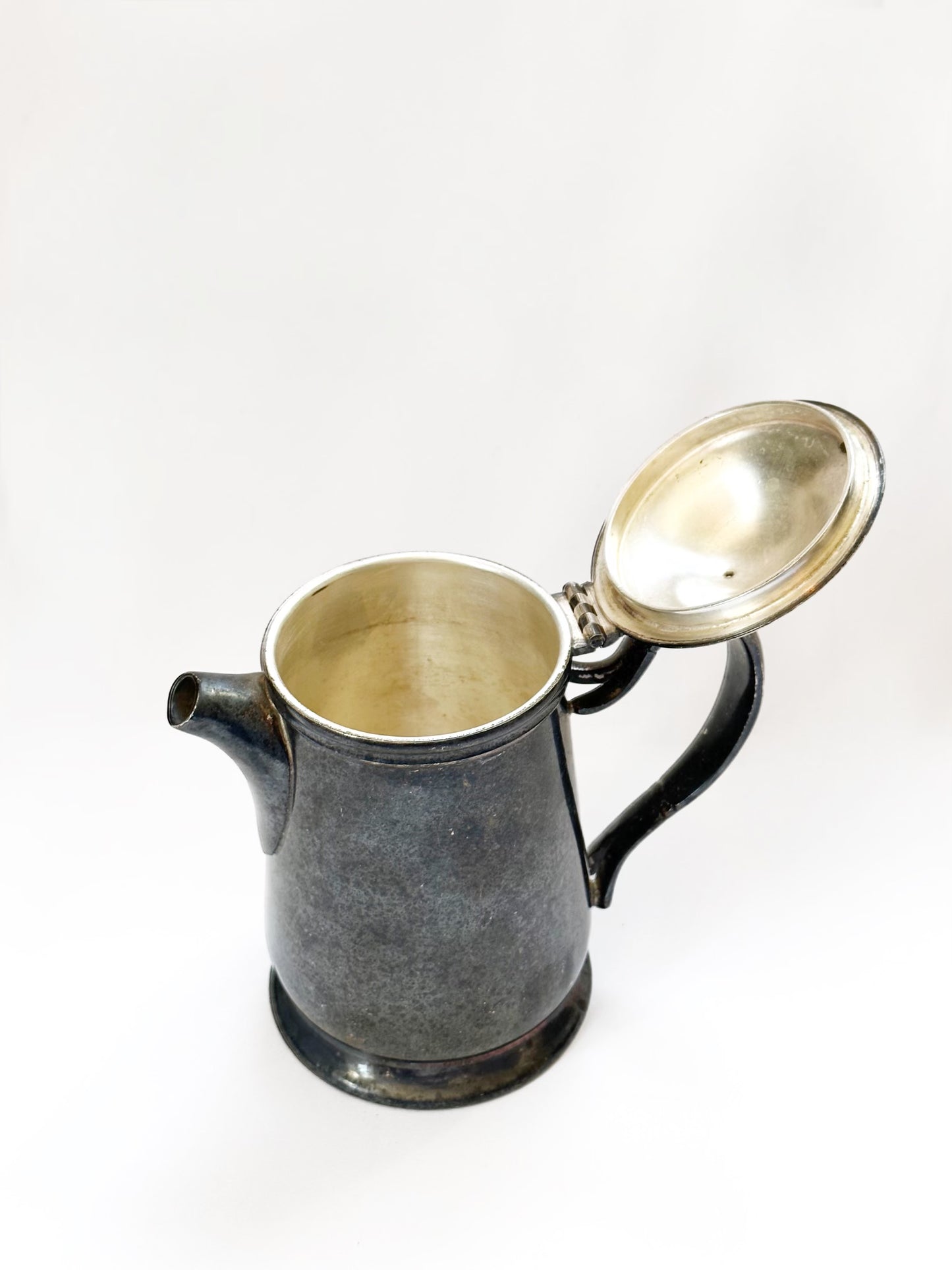 Silver Nickel Tea Kettle