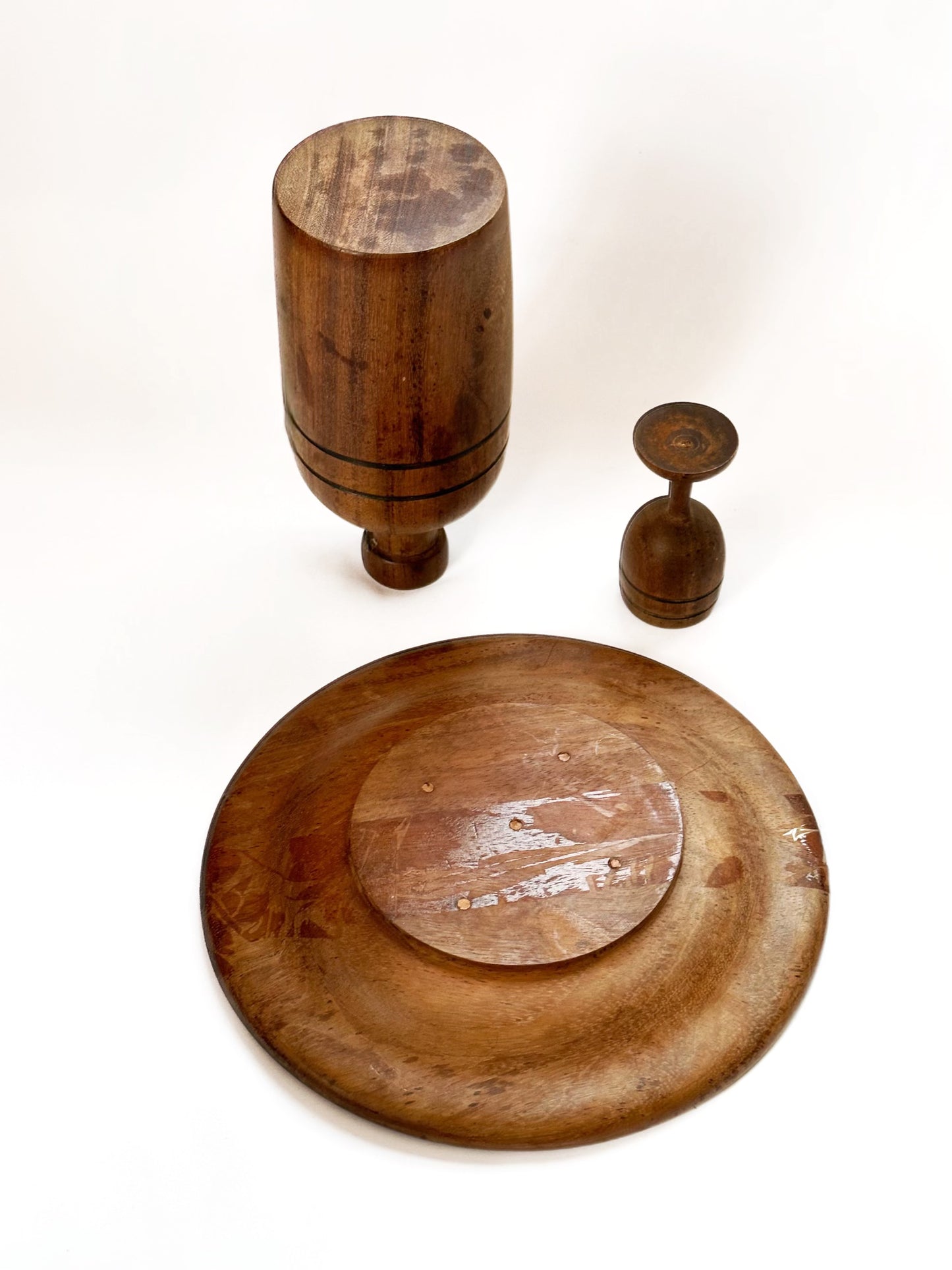 Wooden Decanter Set