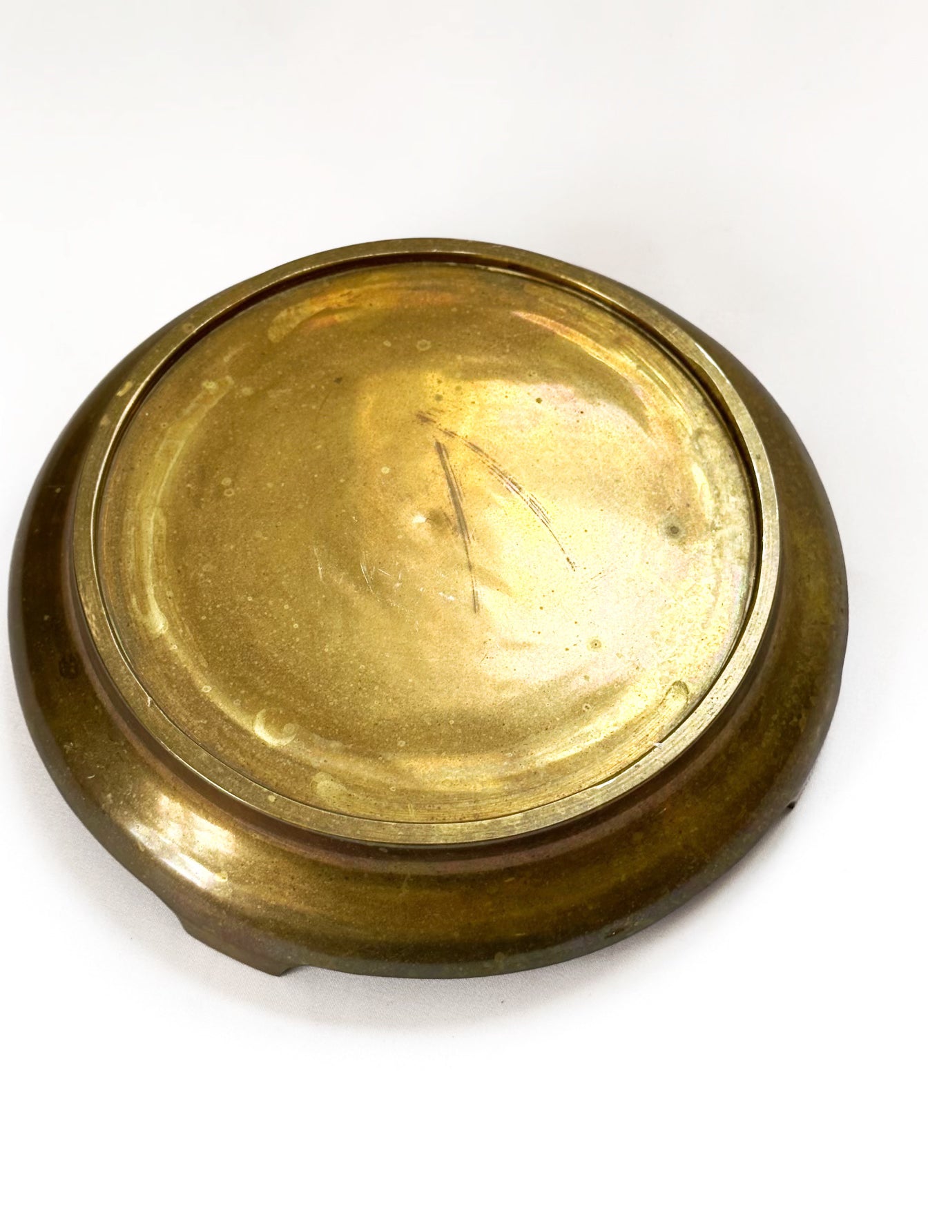 Large Brass Ashtray