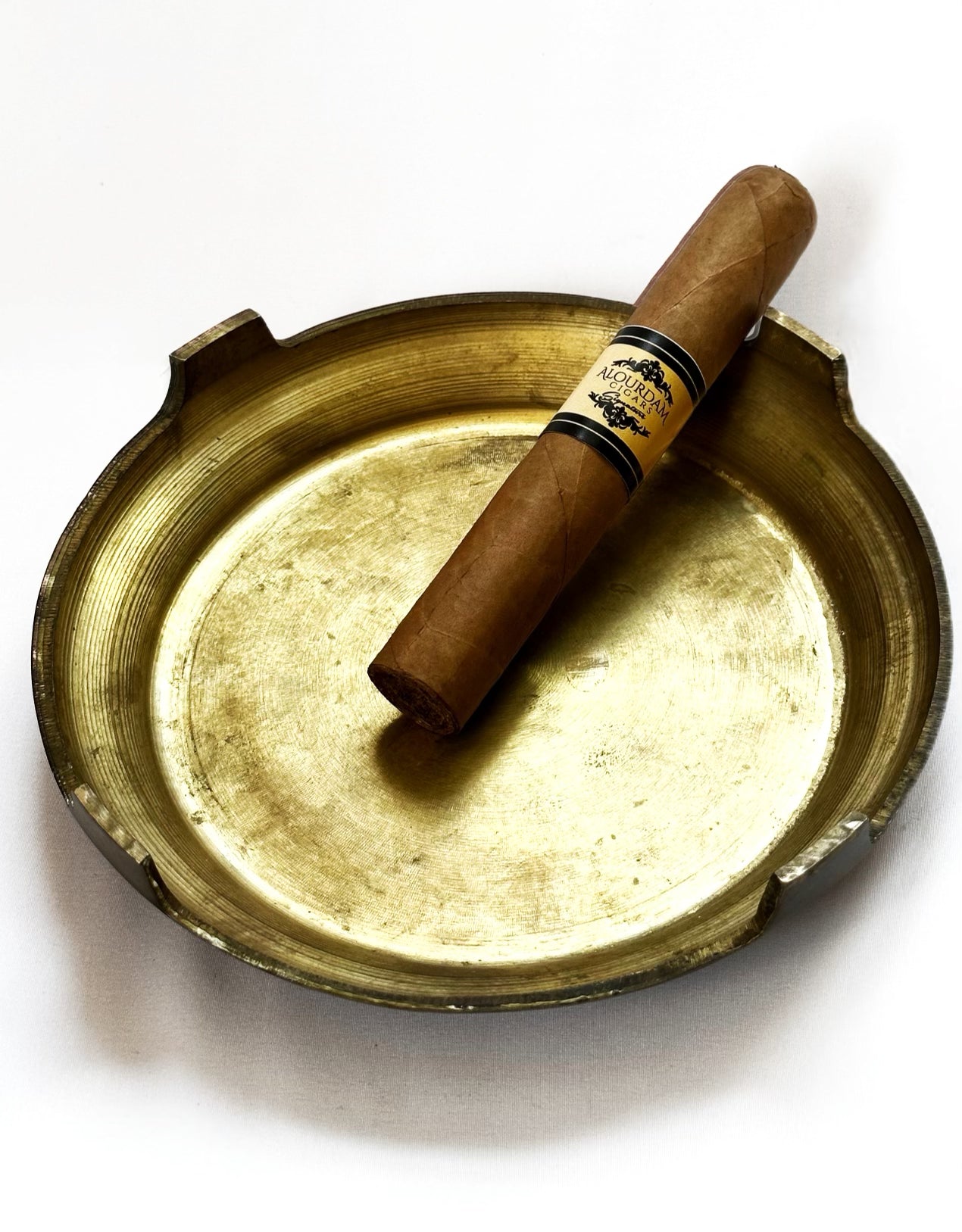 Large Brass Ashtray