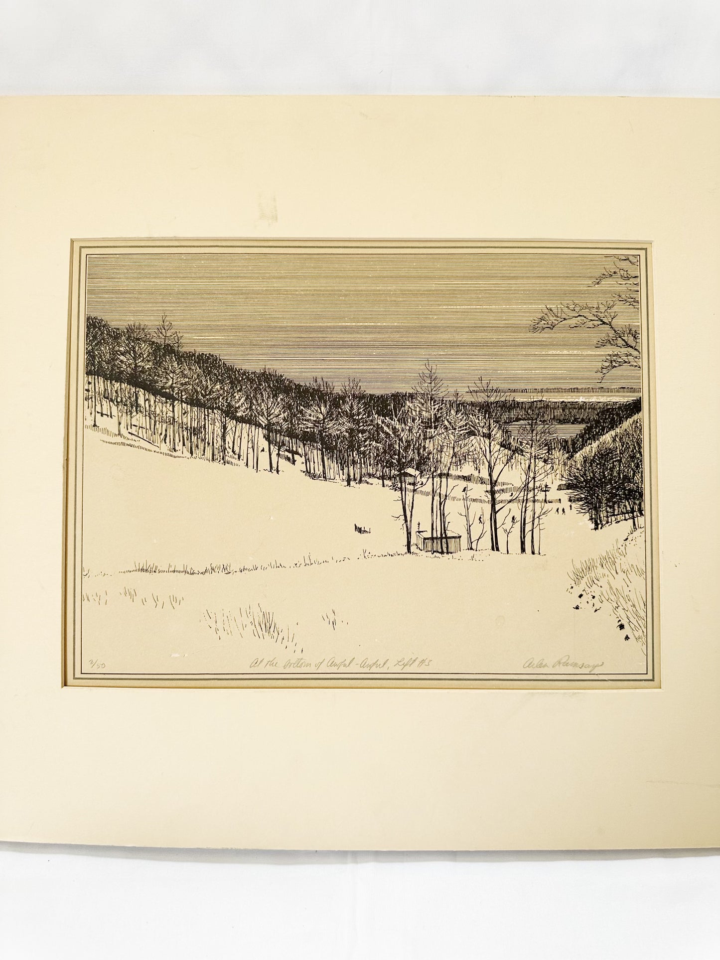 Original Winter Artwork Scene