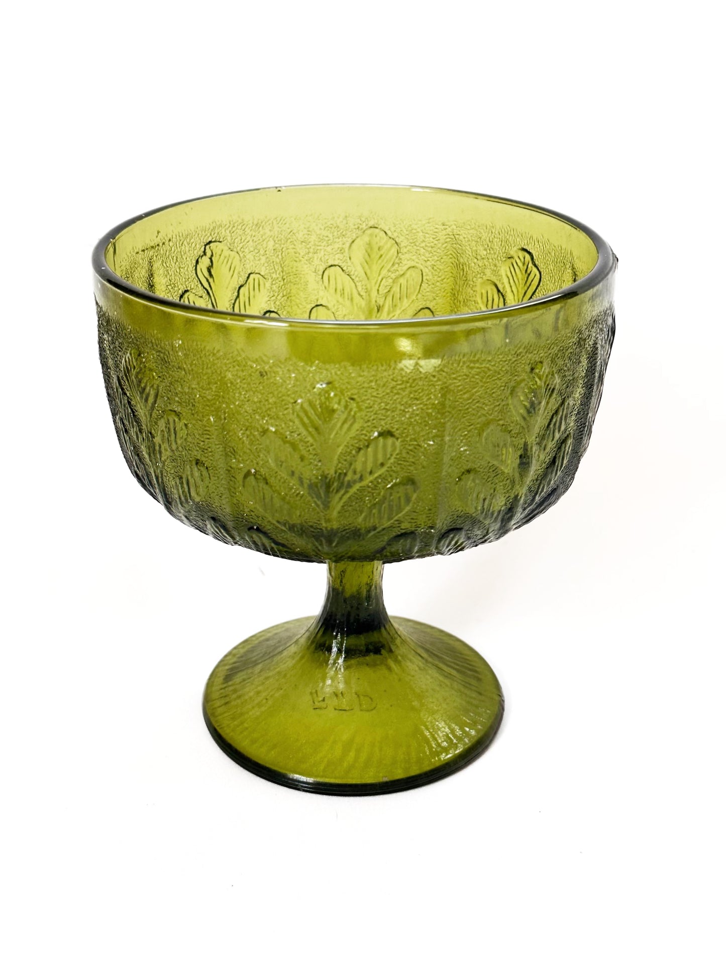 Green Glass Dish