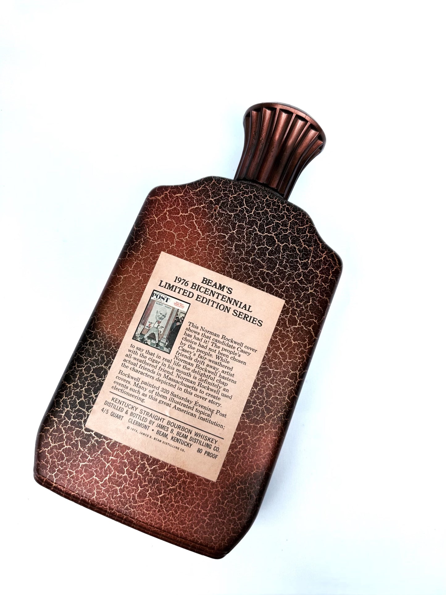 Vintage Beam Bourbon Bottle
