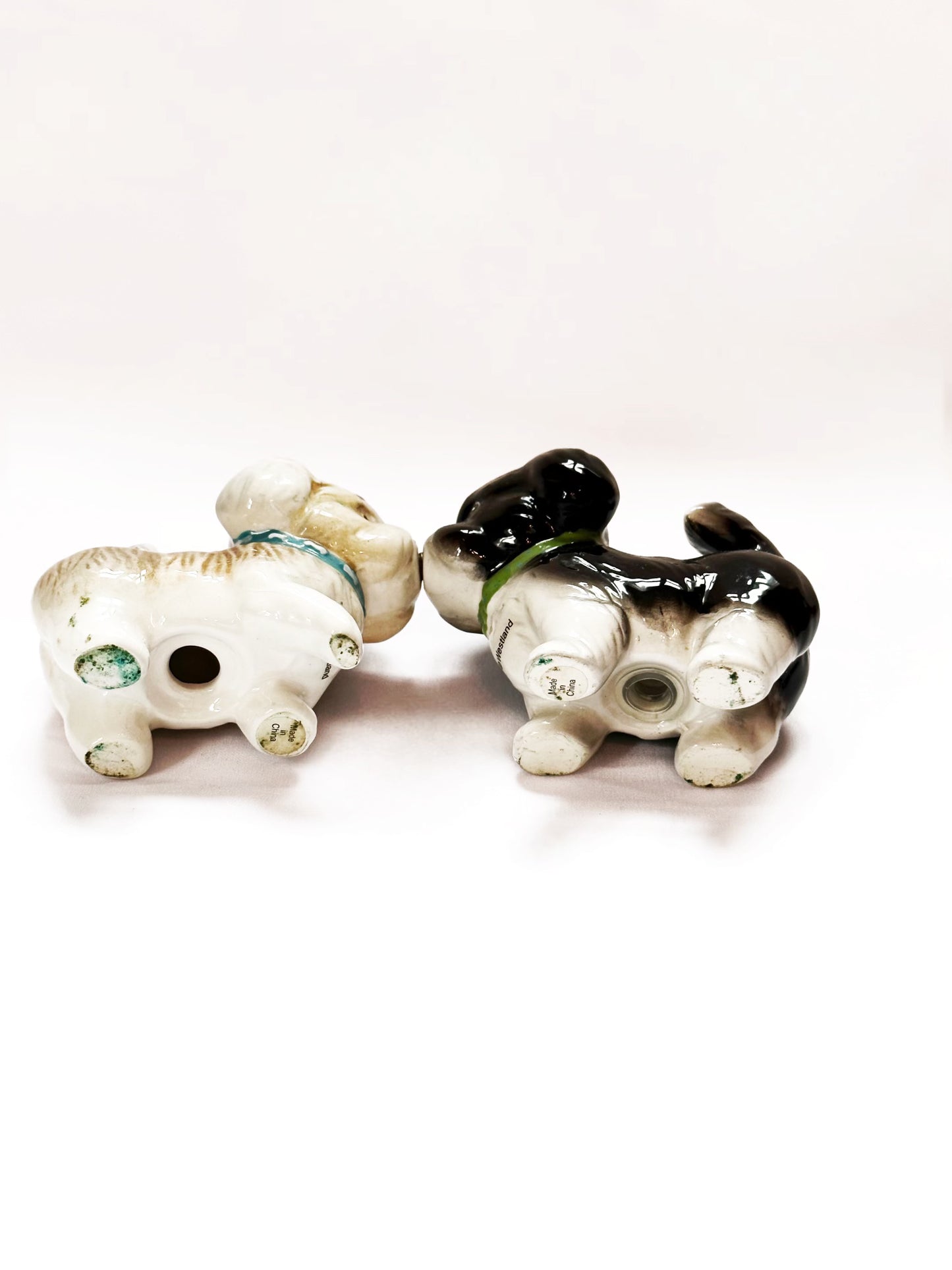 Kissing Dog Salt & Pepper Shakers