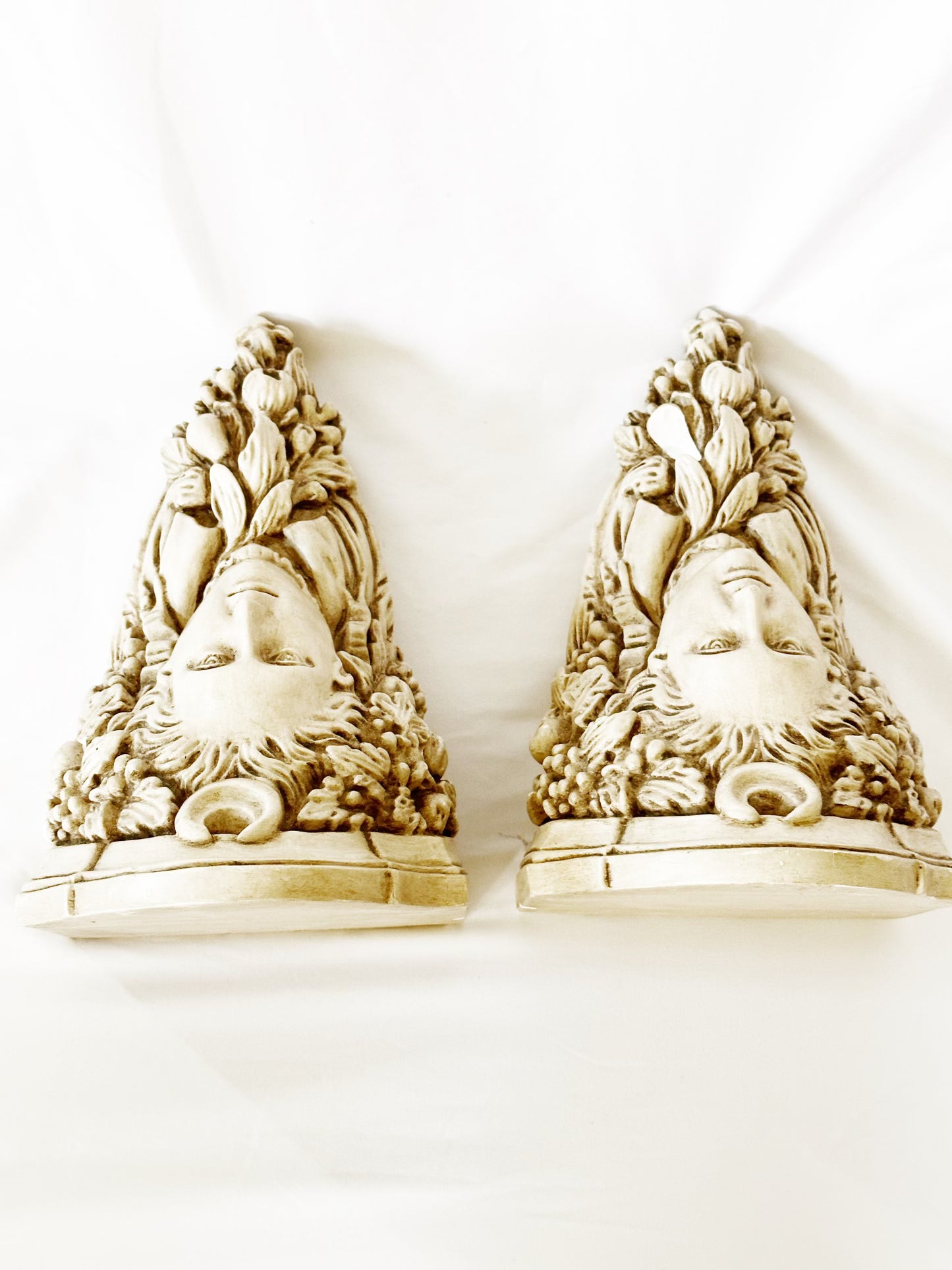 Neoclassical Maiden Wall Sconces