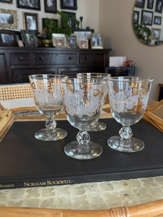 Rose & Bow Glassware