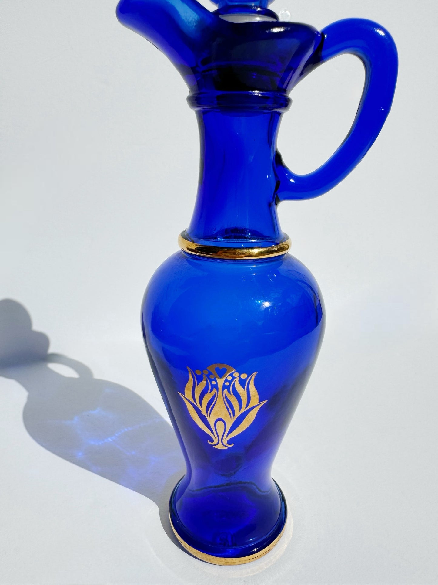 Blue Decanter