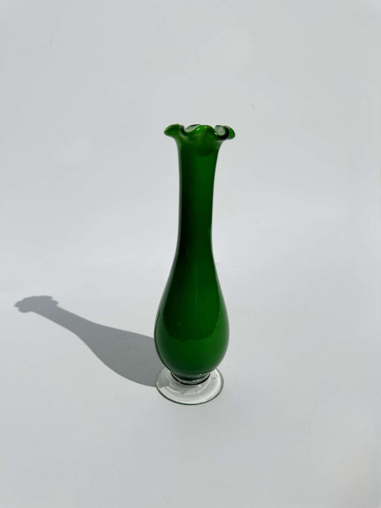 Small Green Vase