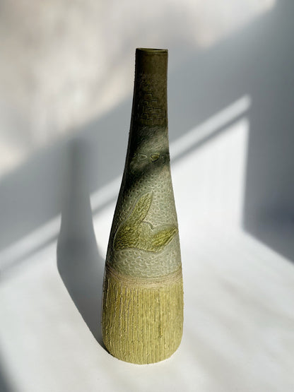 Handmade Green Vessel