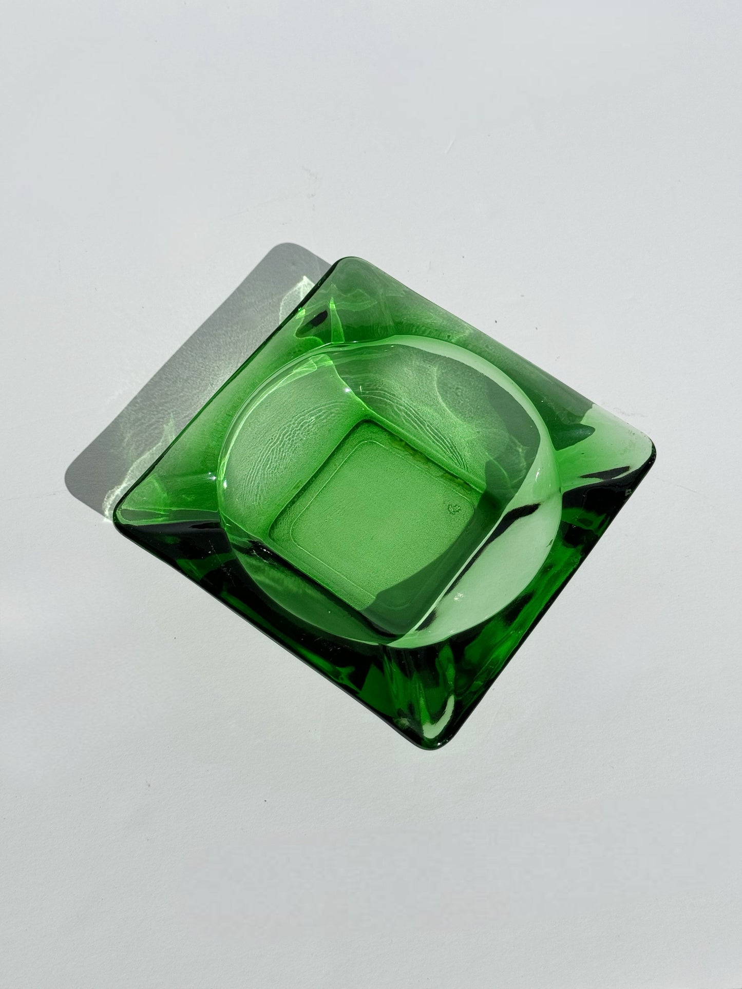 Green Ashtray