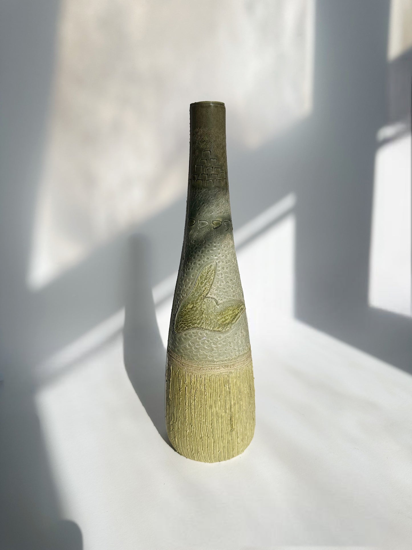 Handmade Green Vessel