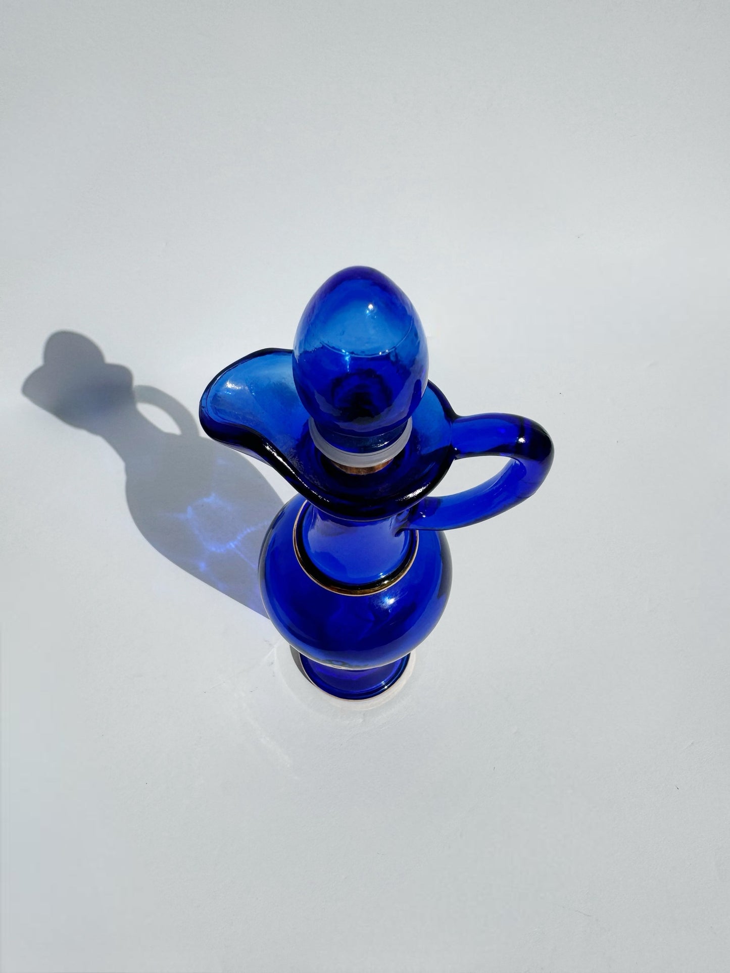 Blue Decanter