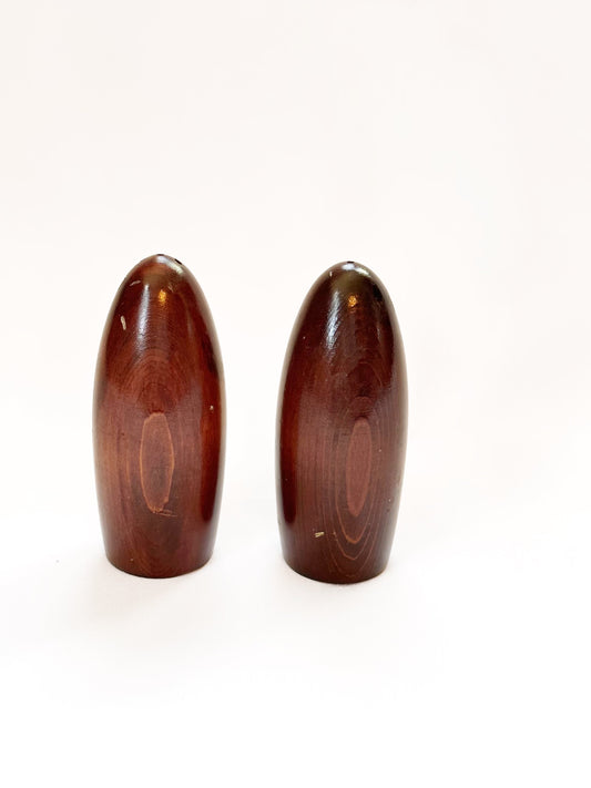 Wooden Salt & Pepper Shakers