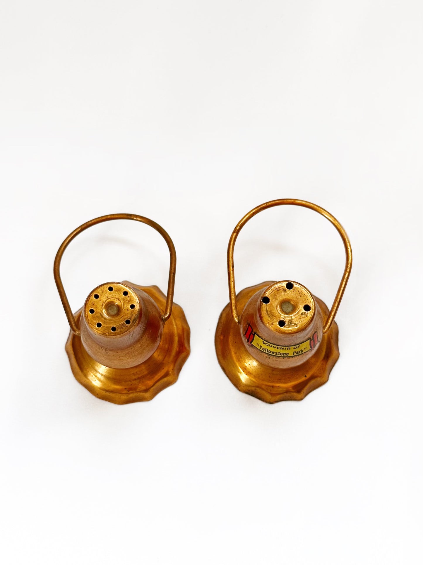 Copper Lantern Salt & Pepper Shakers