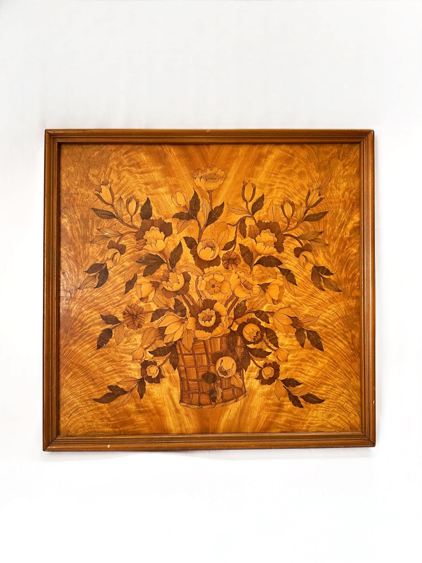 Wooden Floral Artwork