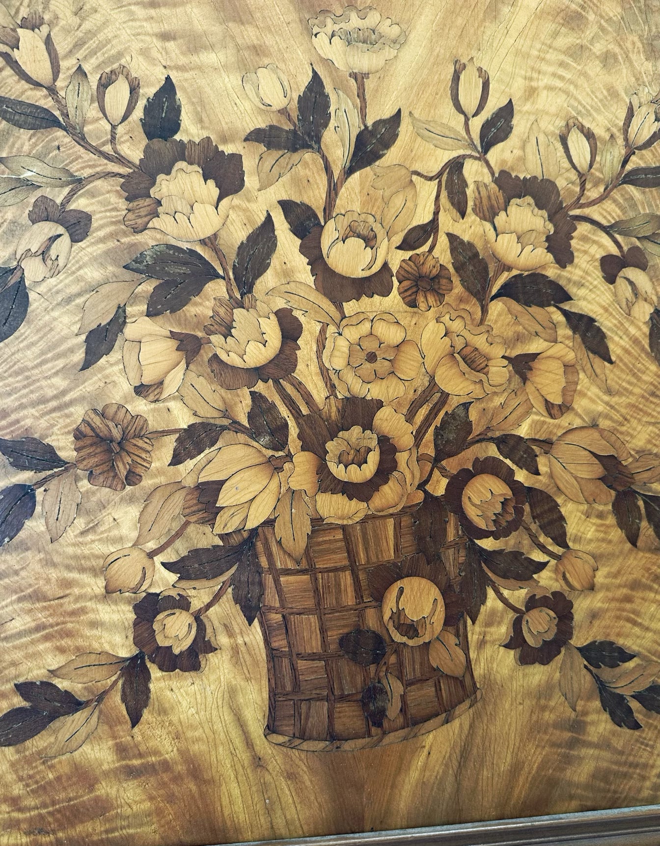 Wooden Floral Artwork