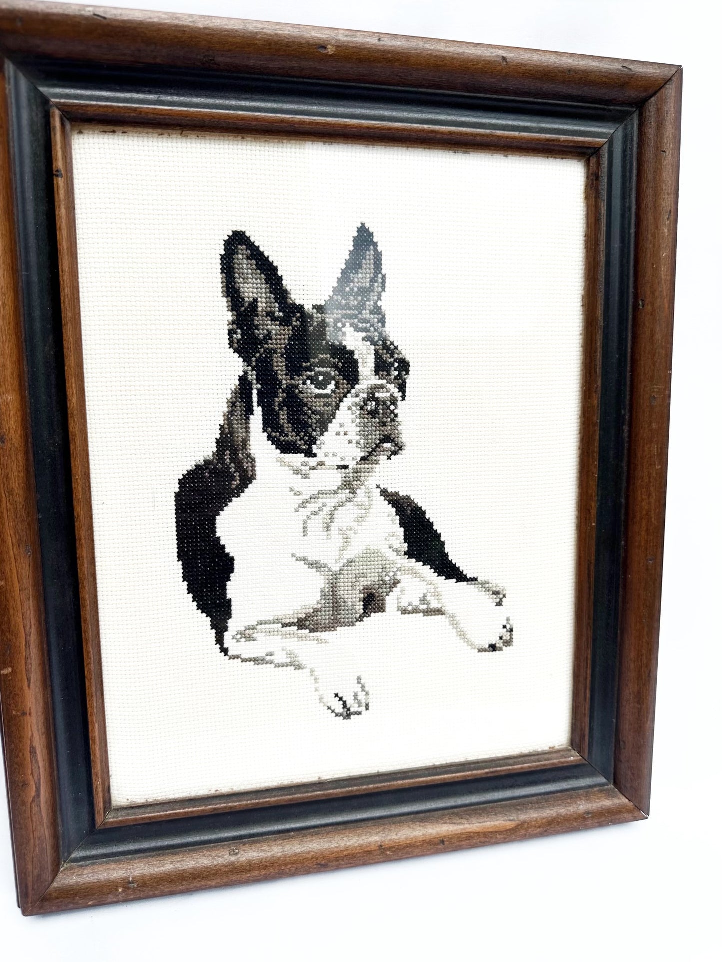 Large Boston Terrier Artwork