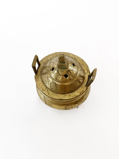 Brass Incense Jar